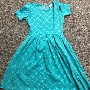 Blue tone Amelia LuLaRoe size Medium